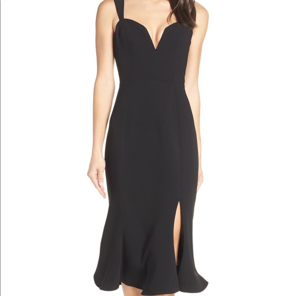Midi trumpet dress